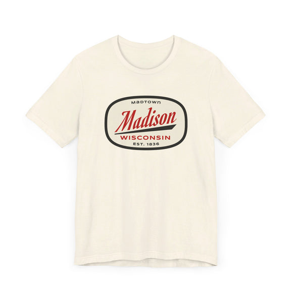 Madison, Wisconsin T-Shirt - Retro Unisex Madison Shirt