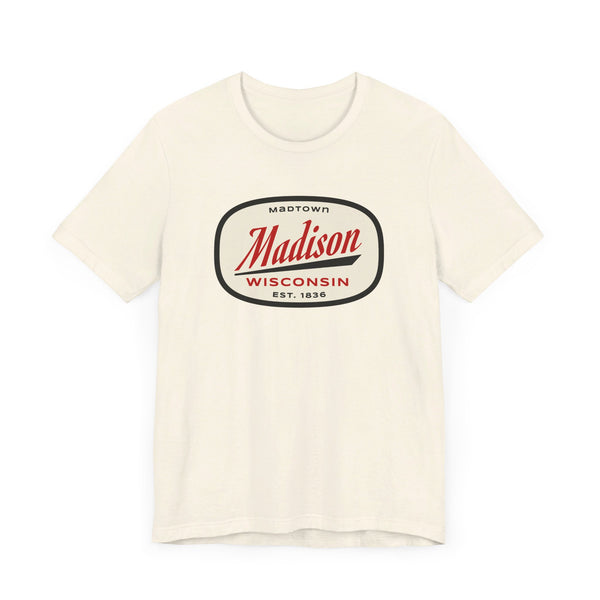 Madison, Wisconsin T-Shirt - Retro Unisex Madison Shirt