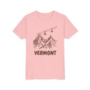 Vermont Youth T-Shirt — Vintage Gondola Ski Mountain Tee-4