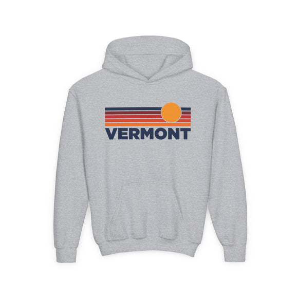Vermont Youth Hoodie - Kids Vermont Hooded Sweatshirt
