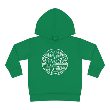 Buy kelly Alaska Toddler Hoodie - State Design Unisex Alaska Toddler Sweatshirt