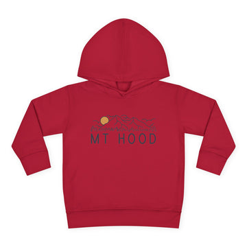Buy vintage-red Mt Hood, Oregon Toddler Hoodie - Unisex Mt Hood Toddler Sweatshirt