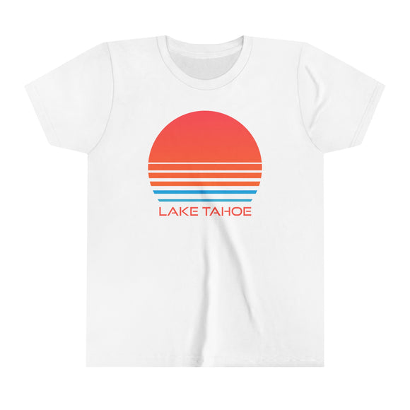 Lake Tahoe, California Youth Shirt - Retro 80s Lake Tahoe Kid's T-Shirt