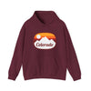 Colorado Hoodie - Retro Ombre Unisex Colorado Hoodie Sweatshirt