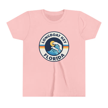 Buy pink Longboat Key, Florida Youth T-Shirt - Kids Longboat Key Shirt