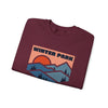 Winter Park, Colorado Sweatshirt Retro Mountains, Winter Park Unisex Graphic Crewneck
