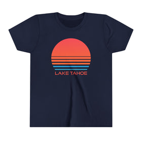 Lake Tahoe, California Youth Shirt - Retro 80s Lake Tahoe Kid's T-Shirt
