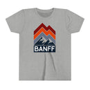 Banff, Canada Youth Shirt - Retro Mountain Banff Kid's T-Shirt-4