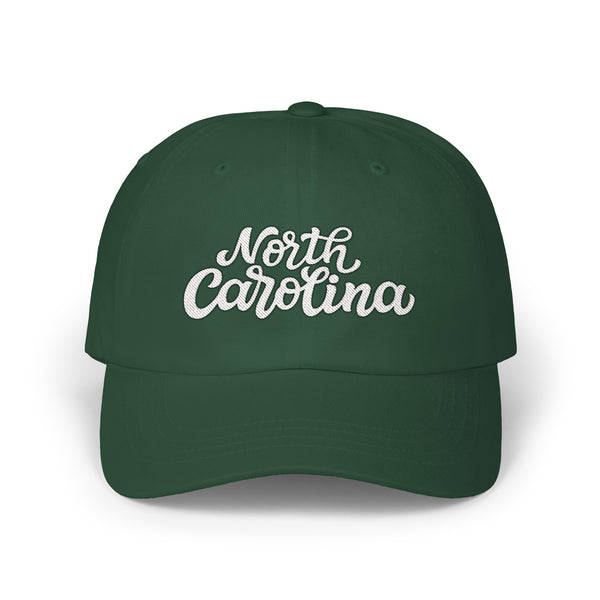 North Carolina Dad Hat - Embroidered North Carolina Classic Dad Cap