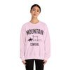 Mountain Sweatshirt - Mountain Cowgirl Graphic Crewneck