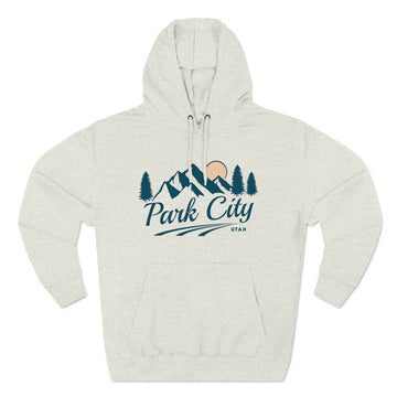 Buy oatmeal-heather Premium Park City, Utah Hoodie - Unisex Park City Sweatshirt