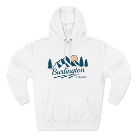 Premium Burlington, Vermont Hoodie - Unisex Burlington Sweatshirt