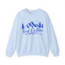 Fort Collins, Colorado Sweatshirt - Unisex Mountain Fort Collins Sweatshirt-2