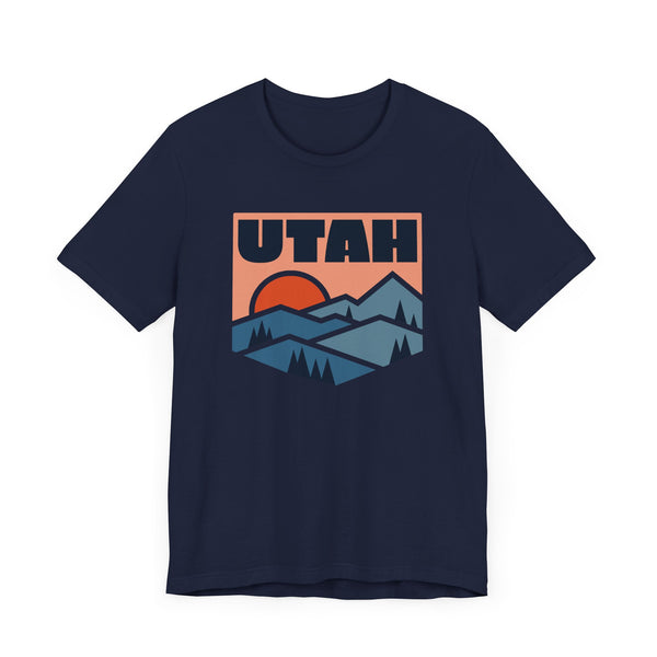 Utah T Shirt - Retro Graphic Utah Tee