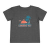 Longboat Key, Florida Toddler T-Shirt - Retro Palm Tree Toddler Longboat Key Shirt