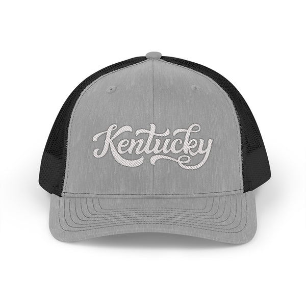 Kentucky Snapback Trucker Cap - Embroidered Kentucky Hat