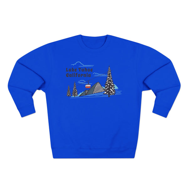 Premium Lake Tahoe, California Sweatshirt Unisex Crewneck, Premium Sweatshirt, Crewneck Jumper, Ski Resort Apparel