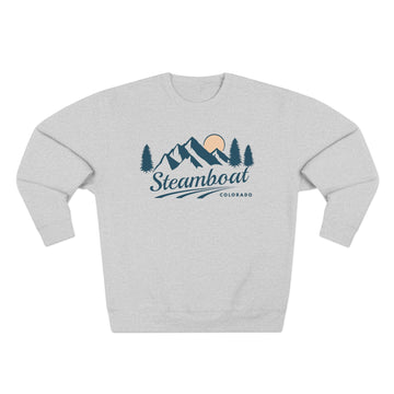 Premium Steamboat, Colorado Sweatshirt - Unisex Sweatshirt - 0