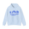 Wyoming Hoodie - Mountain Unisex Wyoming Hoodie Sweatshirt