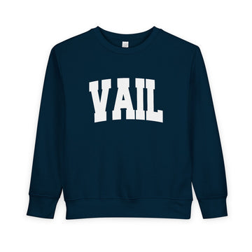 Buy navy Vail, Colorado Sweatshirt - Vail Toddler Crewneck Sweatshirt