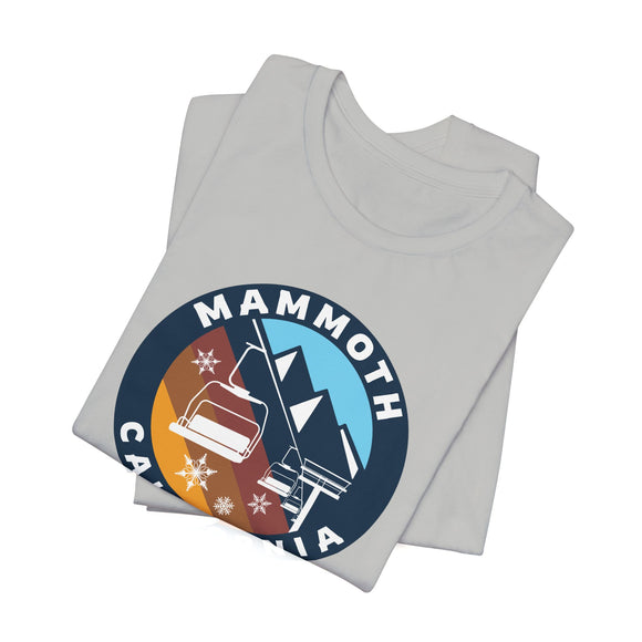 Mammoth, California T Shirt - Retro Ski Lift Tee