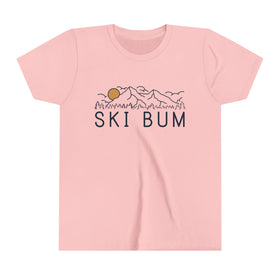 Ski Bum Youth T-Shirt - Unisex Kids Ski Bum Shirt