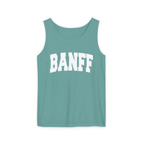 Banff, Canada Tank Top Unisex | Comfort Colors - 100% Cotton - 0