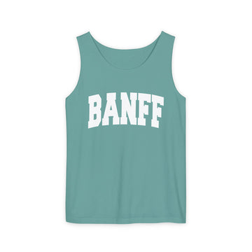 Banff, Canada Tank Top Unisex | Comfort Colors - 100% Cotton - 0