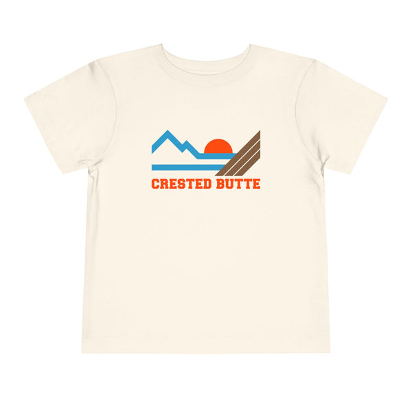 Crested Butte, Colorado Toddler Graphic Tee - Kids Crested Butte Shirt