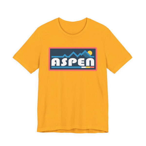 Aspen, Colorado T Shirt - Retro Graphic Tee