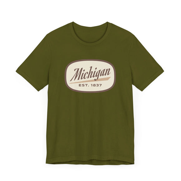 Michigan T-Shirt - Retro Unisex Michigan Shirt