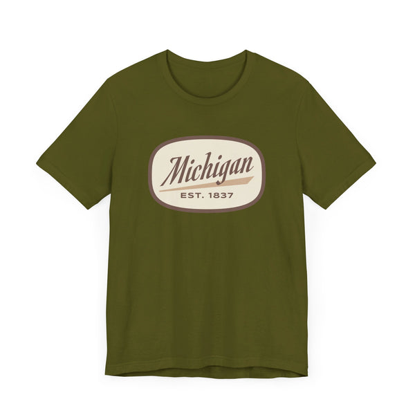 Michigan T-Shirt - Retro Unisex Michigan Shirt