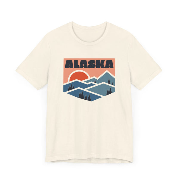 Alaska T Shirt - Retro Graphic Alaska Tee