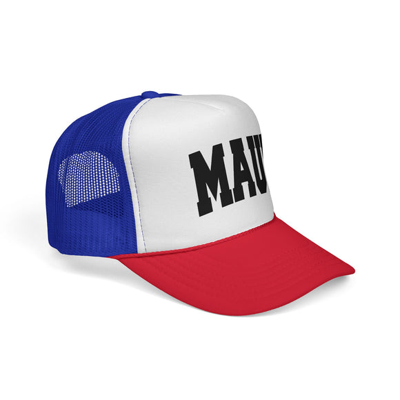 Maui, Hawaii Collegiate Style Trucker Hat
