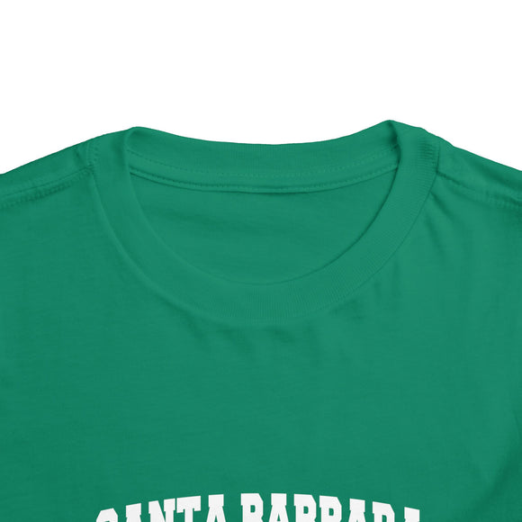 Santa Barbara, California Toddler Graphic Tee - Kids Santa Barbara Vacation T-Shirt