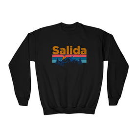 Salida, Colorado Youth Sweatshirt - Unisex Kid's Salida Crewneck Sweatshirt
