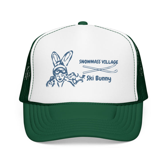 Snowmass Village, Colorado Ski Bunny Trucker Hat
