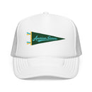 American Samoa National Park Pennant Trucker Hat — Vintage Foam Mesh Cap-6