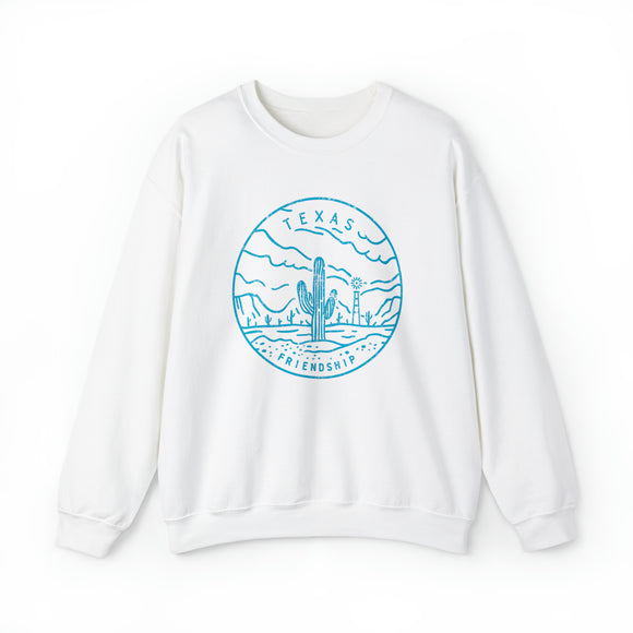 Texas Sweatshirt - Unisex Distressed Texas Sweatshirt