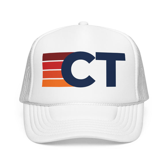 Connecticut Trucker Hat - CT Abbr retro cap