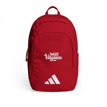 Buy team-power-red-white West Virginia Backpack - Adidas Defender 5 Embroidered Bag
