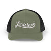 Louisiana Snapback Trucker Cap - Embroidered Louisiana Hat