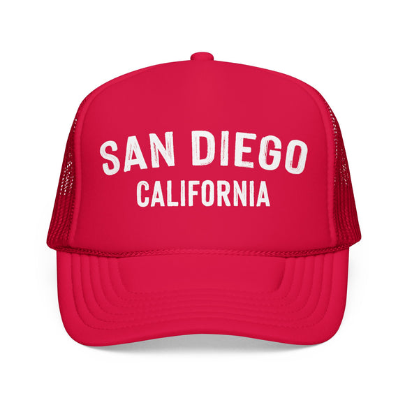 San Diego, California Trucker Hat - San Diego Cap
