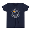 Jackson Hole, Wyoming Youth Shirt - Retro Mountain Jackson Hole Kid's T-Shirt-3