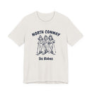 North Conway, New Hampshire Ski Babes T‑Shirt — Retro Skiing Graphic Tee-3
