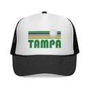 Tampa, Florida Retro Golf Trucker Hat-1