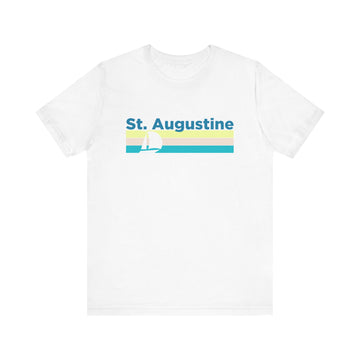 St Augustine, Florida T Shirt - Sailboat Graphic Tee