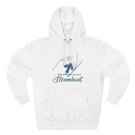Premium Steamboat, Colorado Vintage Snow Ski Hoodie