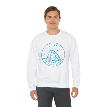 Utah Sweatshirt - Unisex Distressed Utah Sweatshirt - 0