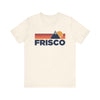 Retro Frisco, Colorado T-shirt, Mountain Tee, Vintage Frisco Unisex Jersey Shirt, Outdoor Hiking Apparel